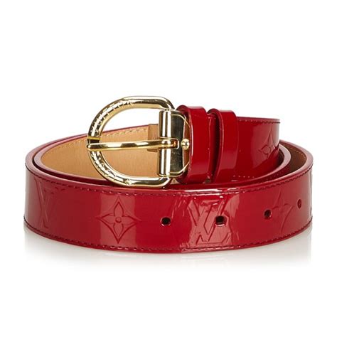 cintura louis vuitton donna rossa|cintura da donna.